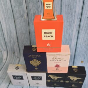 Fragrance Avenue 24ml Concentrated Perfume Oil, Mousuf Intense | Right Peach | Ramadi | Aventus Blue | Qaed Al Fursan | Berrys Weekend | Wardi