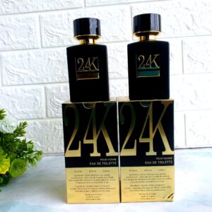 24K Perfumes, 100ml, 24k Oud, 24k Black Pour Homme